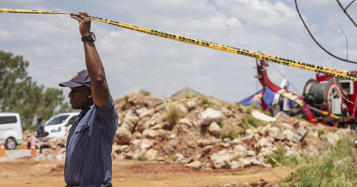 Uncovering the Tragedy: 60 Lives Lost in South African Gold Mine Siege