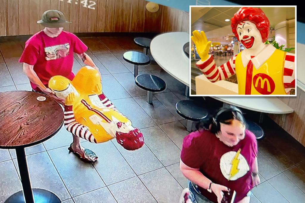 ronald-mcdonald-statue-theft